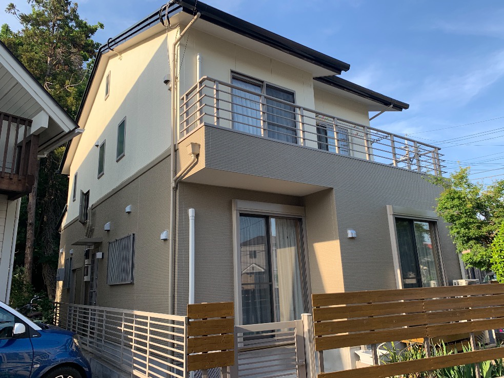 千葉県流山市　屋根外壁塗装工事【遮熱塗料】