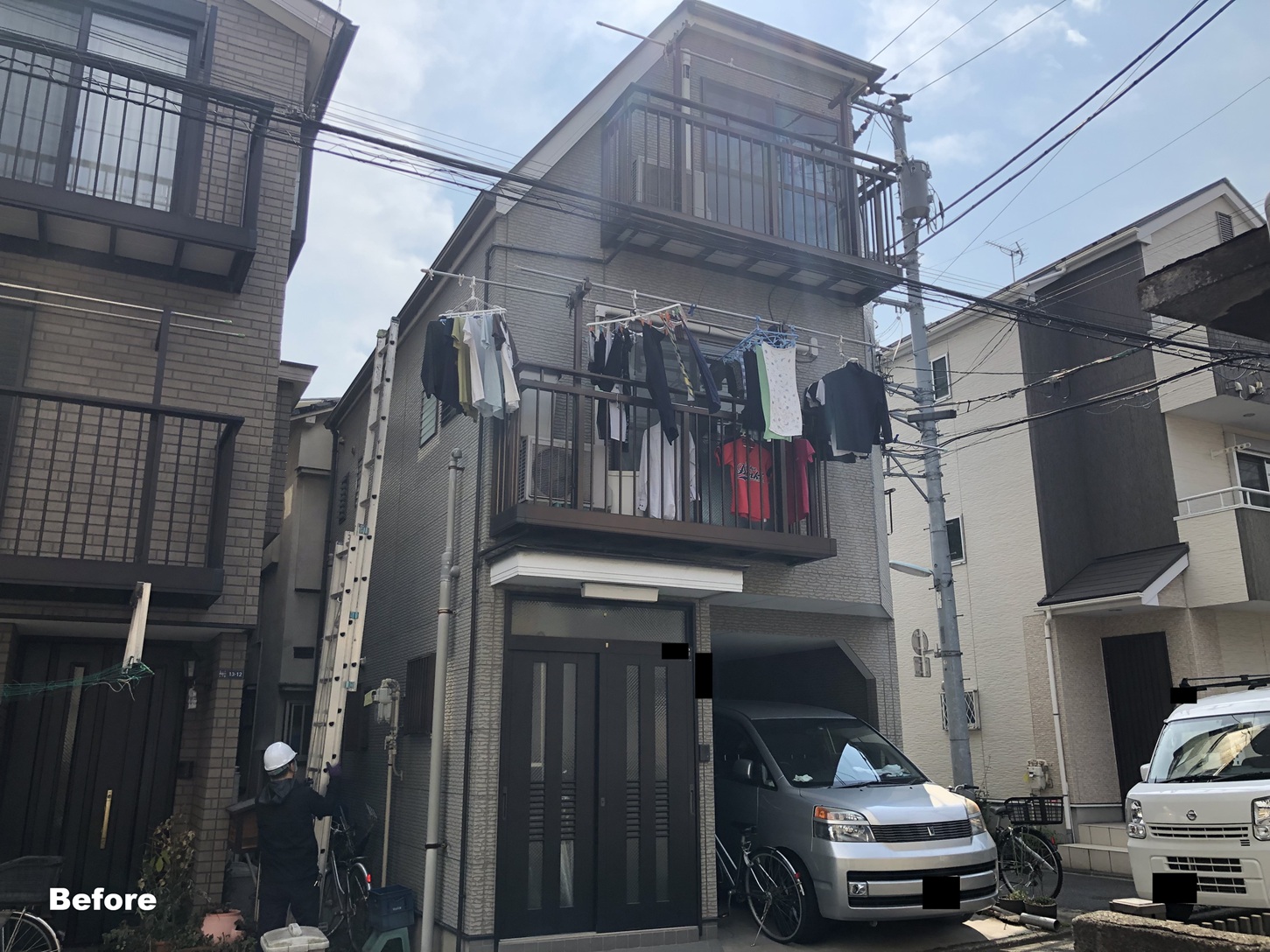 東京都品川区　屋根外壁塗装工事