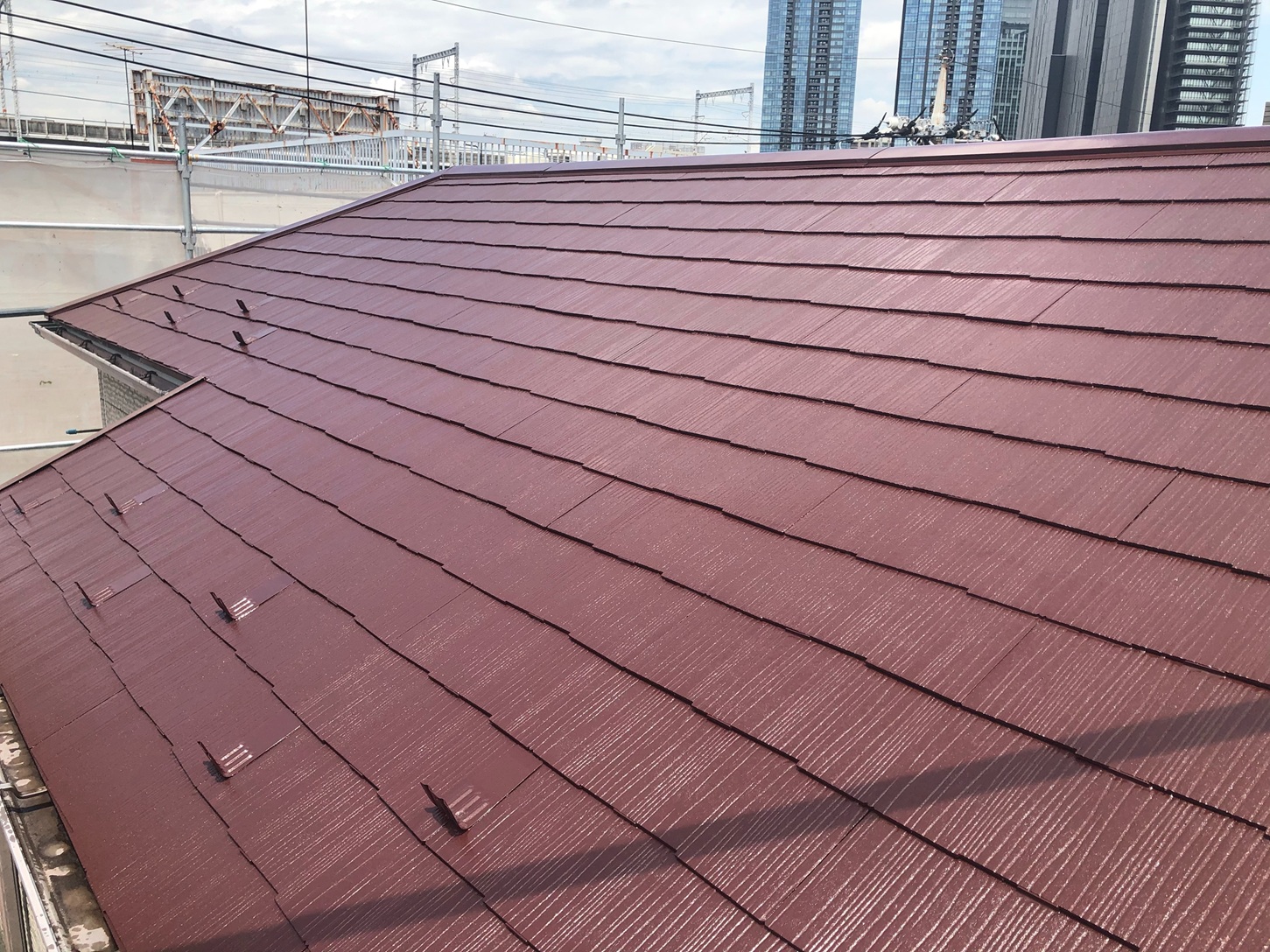 東京都品川区　屋根外壁塗装工事