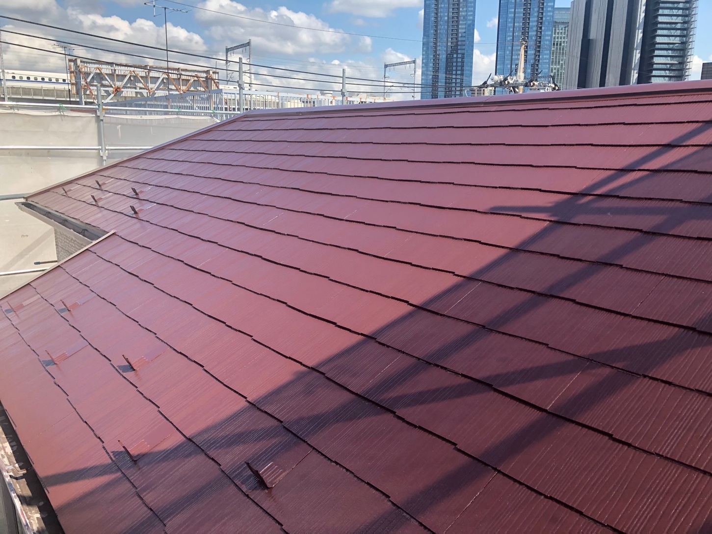 東京都品川区　屋根外壁塗装工事