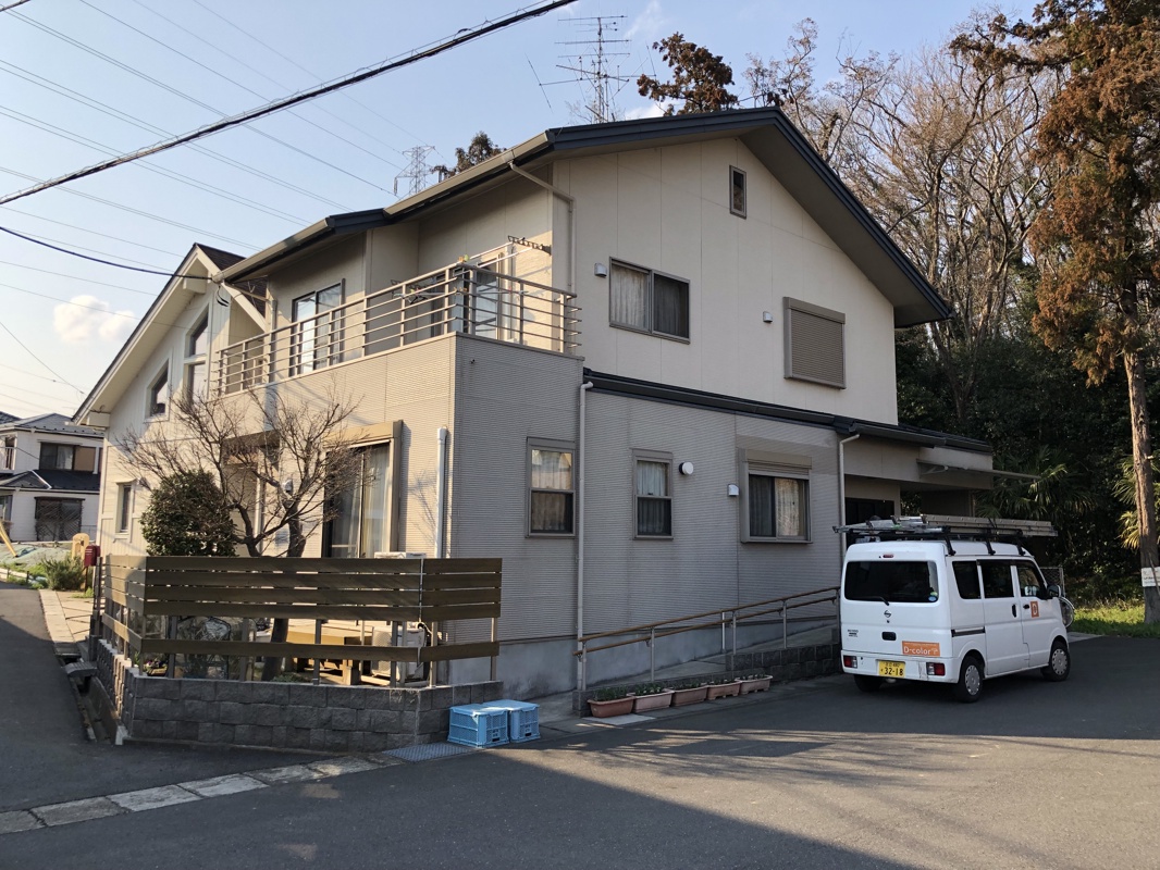 千葉県流山市のH様邸２階建て屋根外壁塗装工事