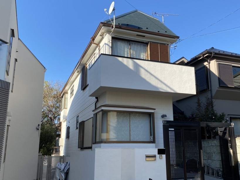 東京都世田谷区　屋根外壁塗装工事【遮熱塗料】