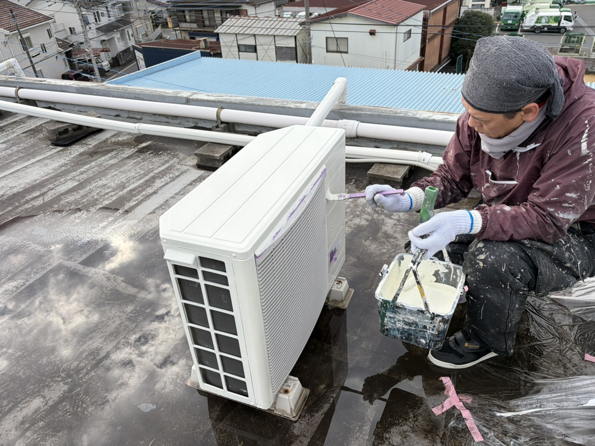 夏の電気代対策に注目される「室外機遮熱塗装」